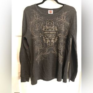 Harley-Davidson womens long sleeve shirt.